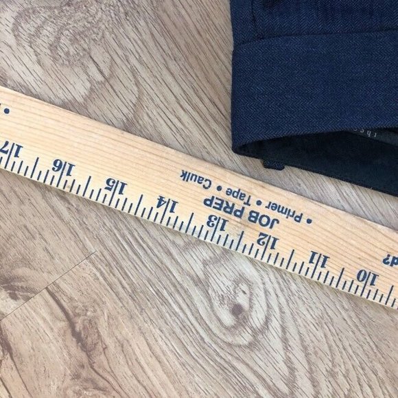 Theory Max C Gray  Pants Button Front & Back Zip Fly Straight Leg Sz 2  Women's - Picture 5 of 8